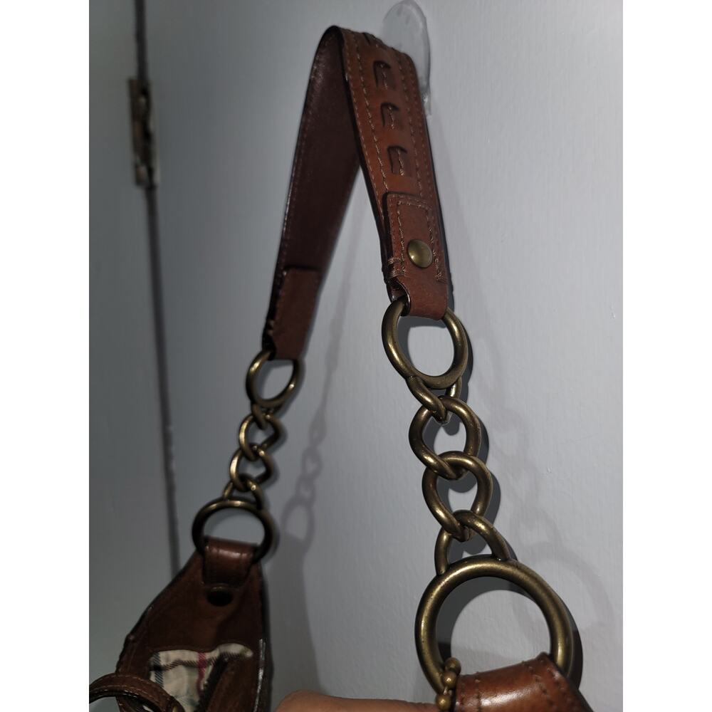 Coach Bleecker Woven Leather Flap Shoulder Bag - Picture 2 of 6